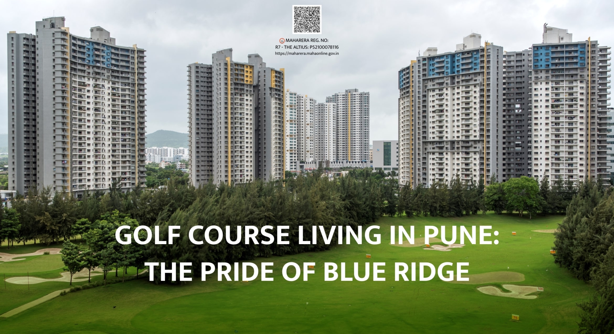 Golf Course Living in Pune The Pride of Blue Ridge
