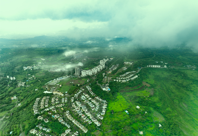 Aerial Township View