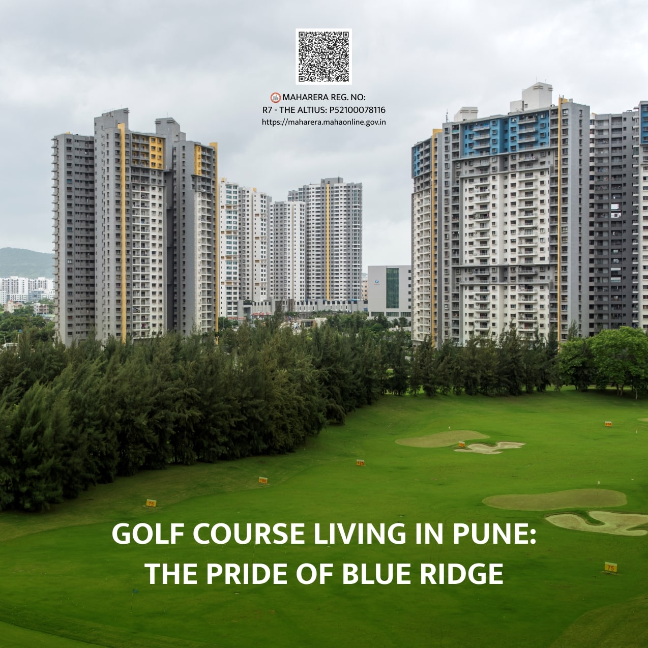 Golf Course Living in Pune: The Pride of Blue Ridge